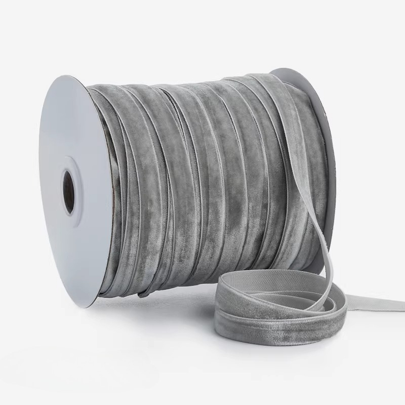 Velvet Ribbon Roll - شريط مخملي بطول 45 متر/لفة لتزيين
