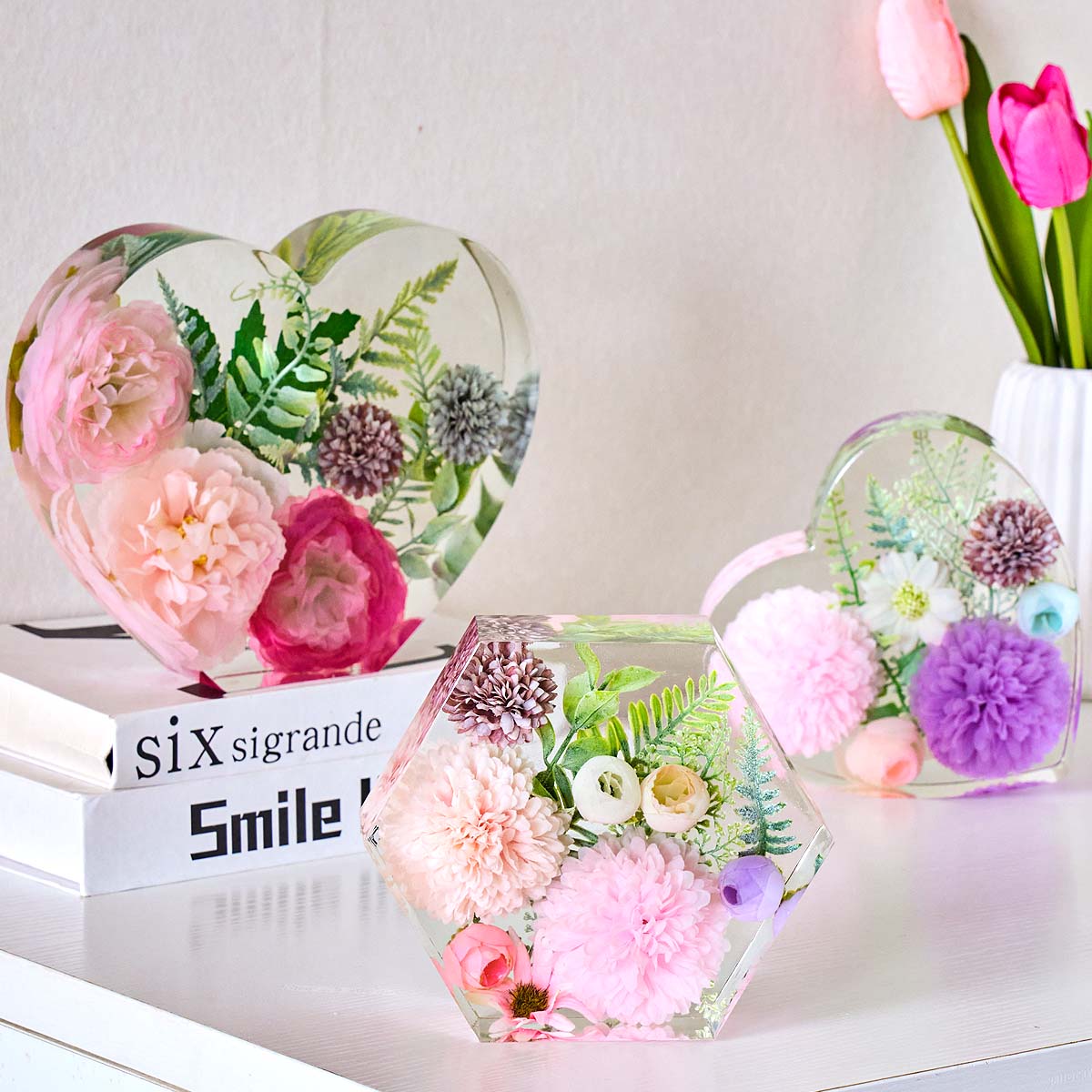 قالب سيليكون كبير على شكل قلب  - مراجعة Embellishment Crafts وسعره