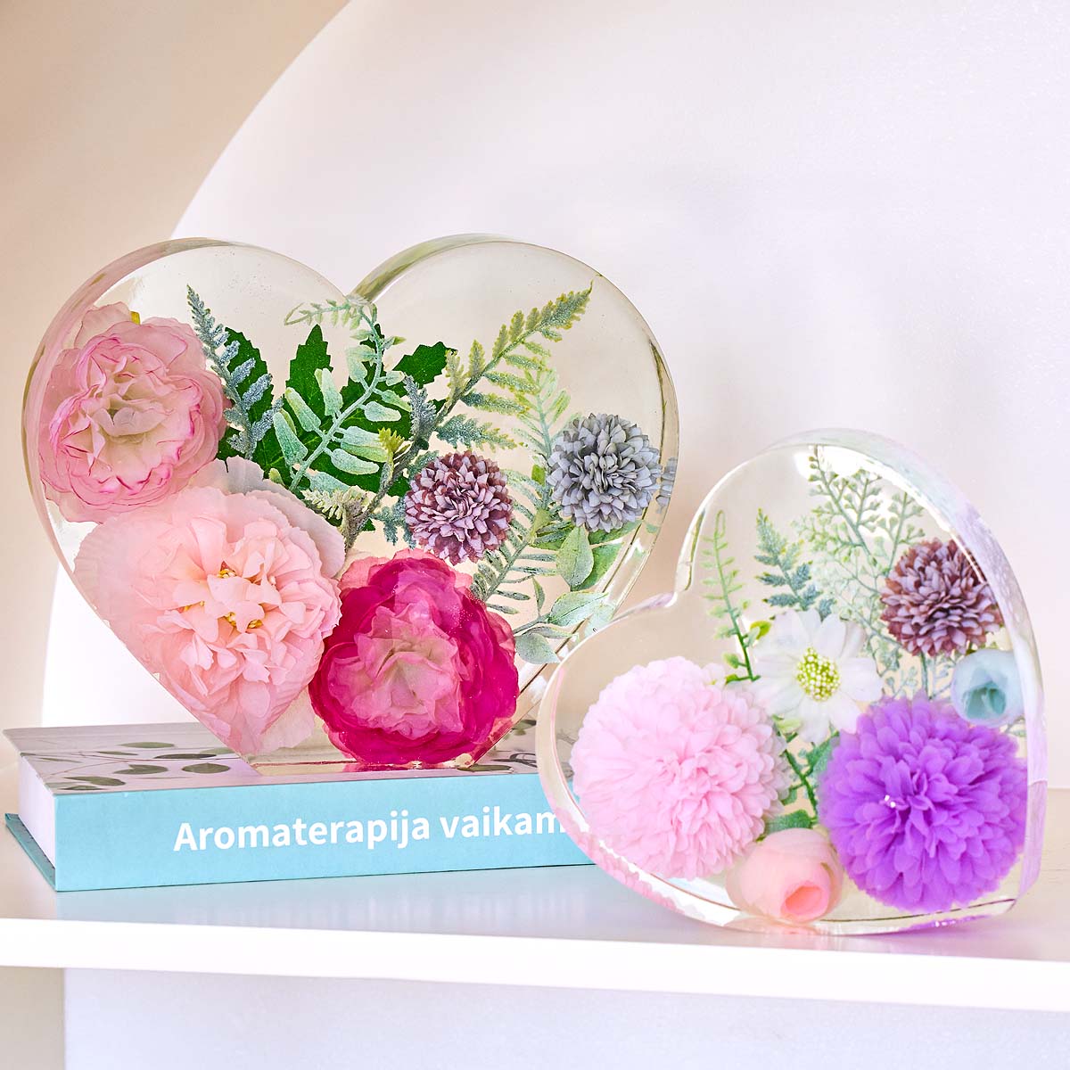 قالب سيليكون كبير على شكل قلب  - مراجعة Embellishment Crafts وسعره