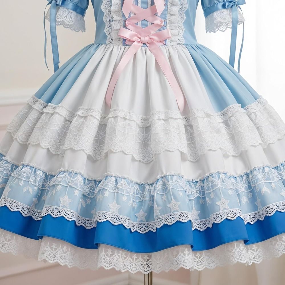 شريط دانتيل أسود وأبيض بعرض 10 - مراجعة Lace Ribbon Trim وسعره