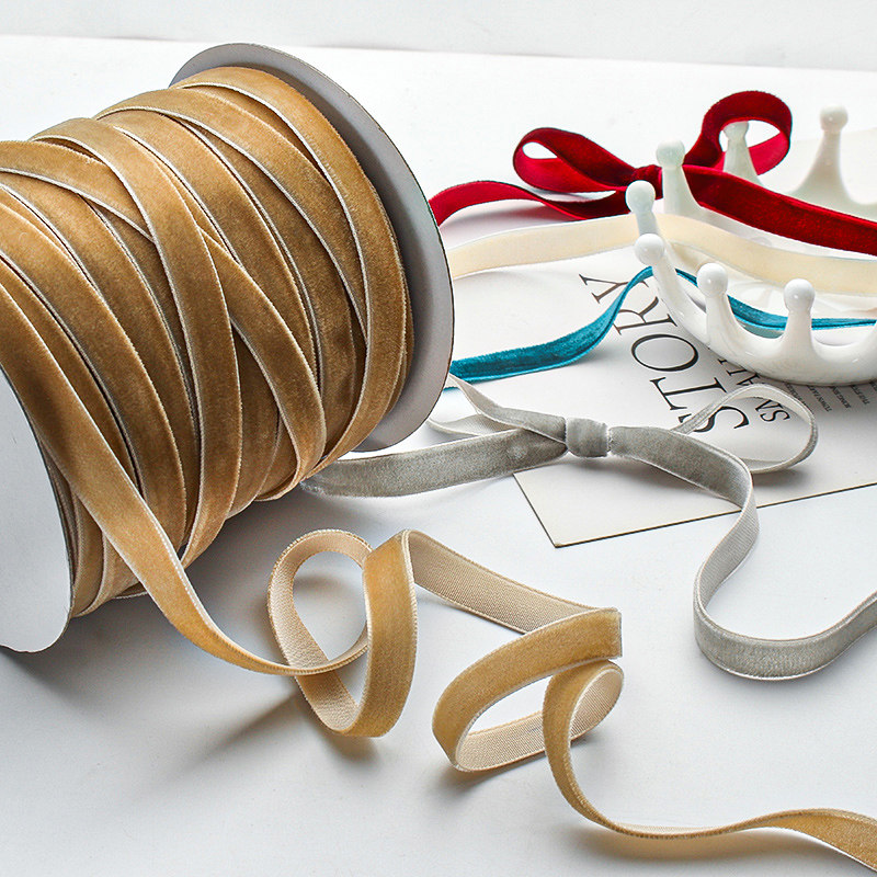 شريط مخملي بطول 45 متر/لفة لتز - مراجعة Velvet Ribbon Roll وسعره