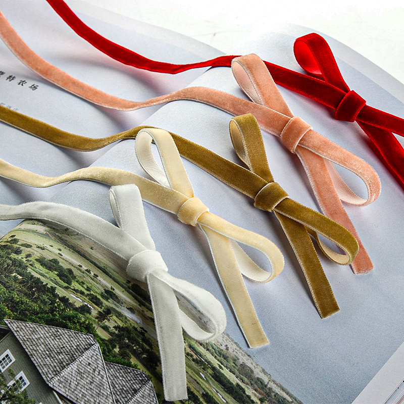 شريط مخملي بطول 45 متر/لفة لتز - مراجعة Velvet Ribbon Roll وسعره