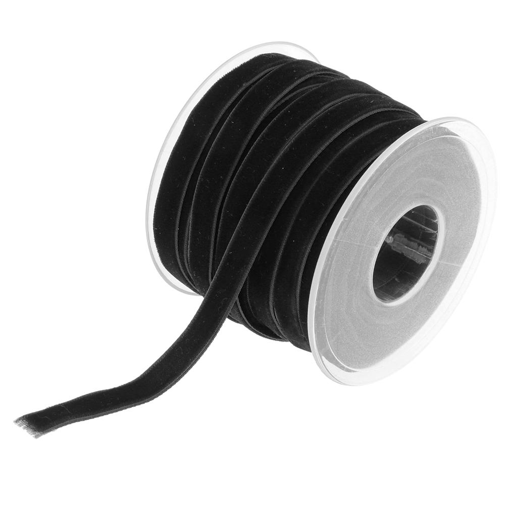 شريط مخملي للحرف اليدوية بعرض  - مراجعة Velvet Ribbon Roll وسعره