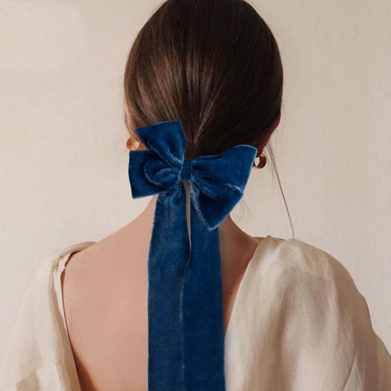 1 متر/لفة يتدفقون اليد المسيل  - مراجعة Velvet Ribbon Roll وسعره