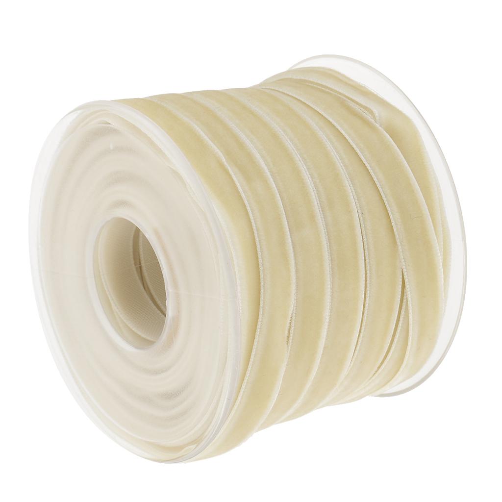 شريط مخملي بعرض 10 مم باللون ا - مراجعة Velvet Ribbon Roll وسعره
